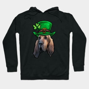 St Patricks Day Bloodhound Hoodie